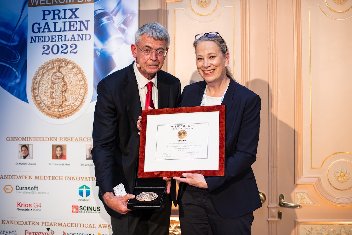 Prix Galien viert biotech innovaties Incyte & Novartis winnaars 2022