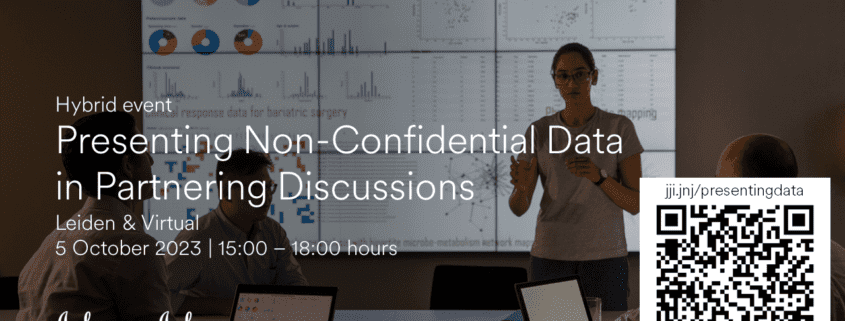 Presenting Non-Confidential Data in Partnering Discussions